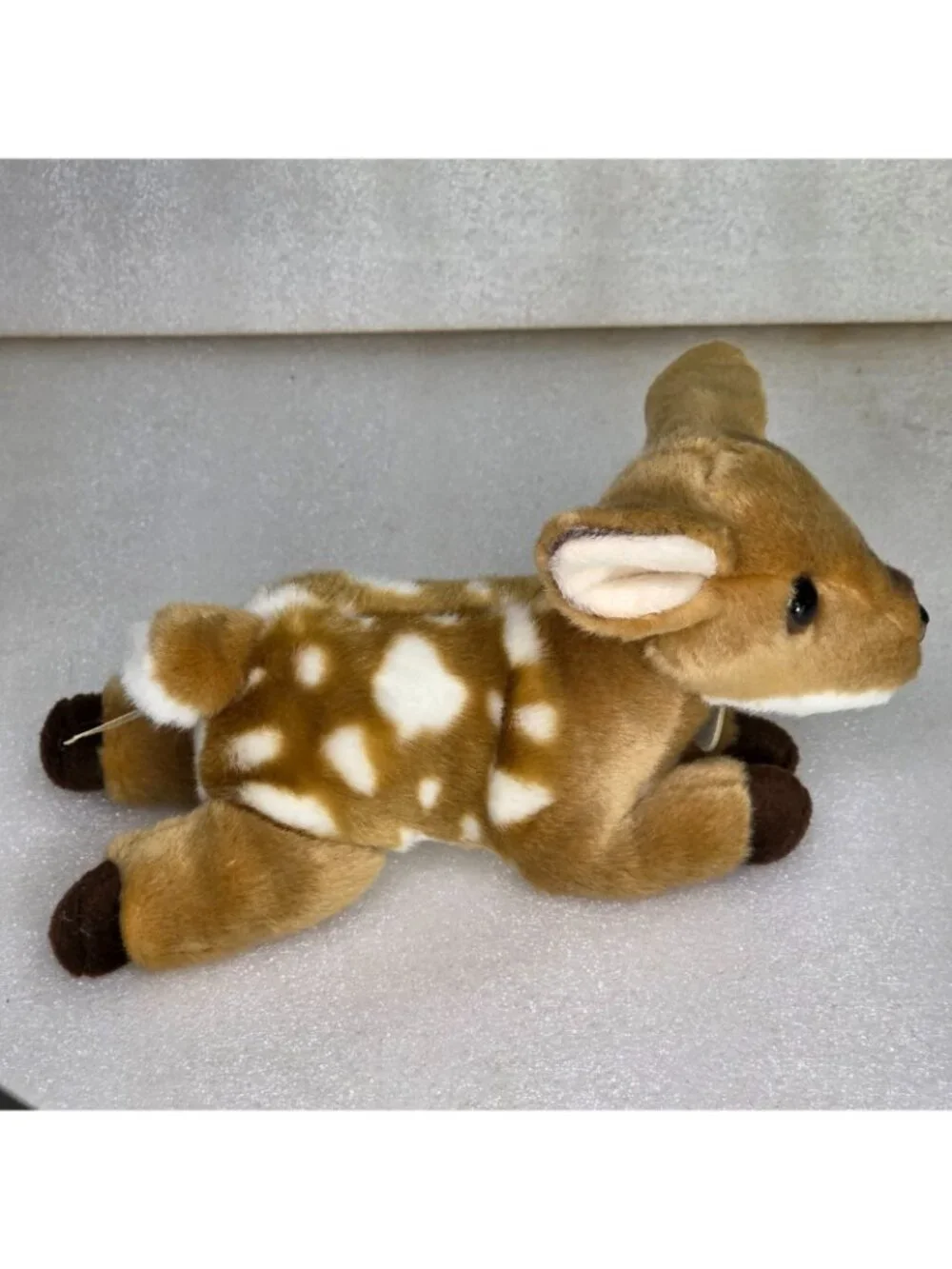 Miyoni by Aurora Fawn Baby Deer Plush Brown White Spotted 10